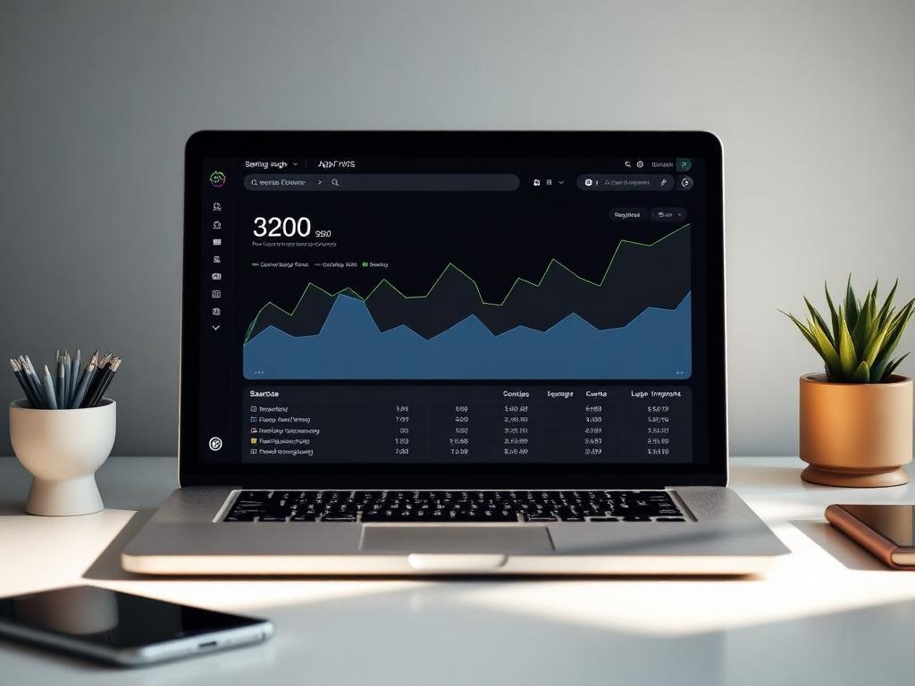 SEO setup results showing search console performance