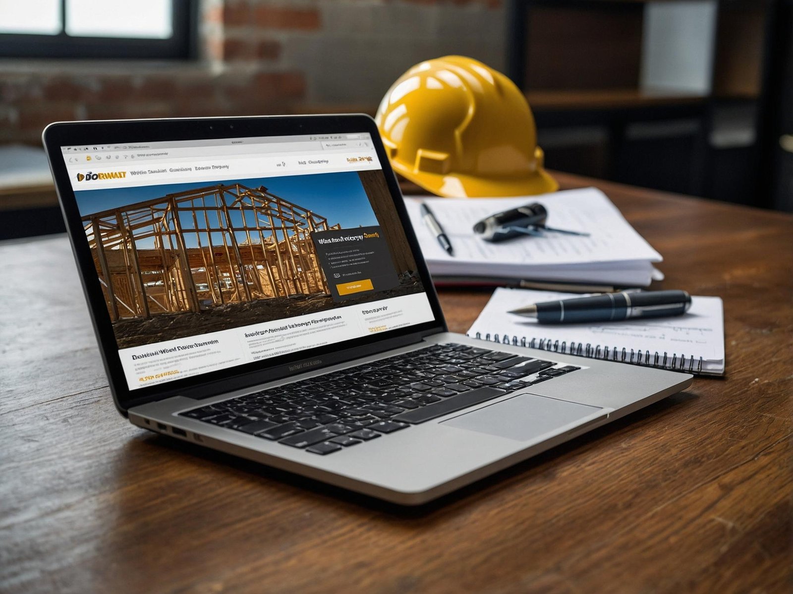 professional business website mockup designed for Panchkula companies