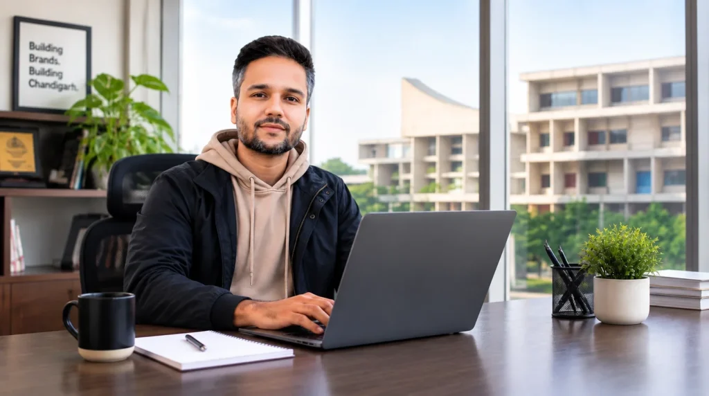 professional website for a Chandigarh business