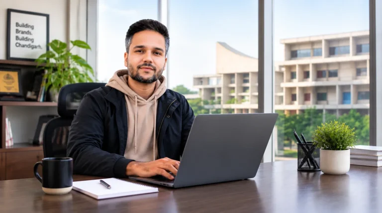 professional website for a Chandigarh business
