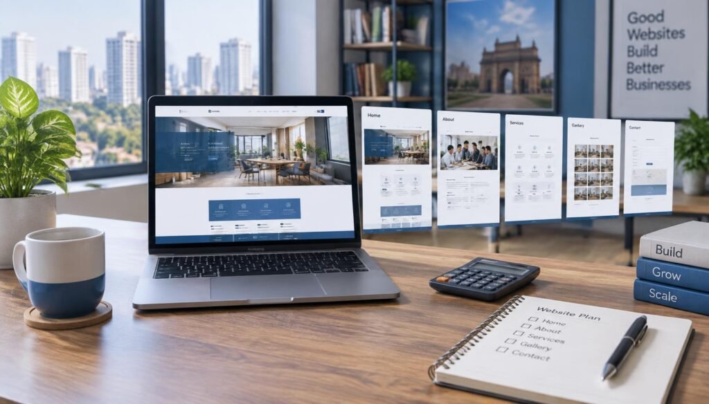 static website cost in India — 5-page pricing guide by Stack Decode