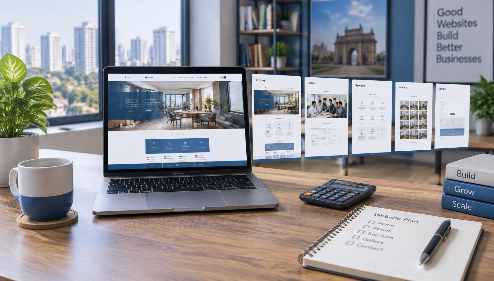 static website cost in India — 5-page pricing guide by Stack Decode