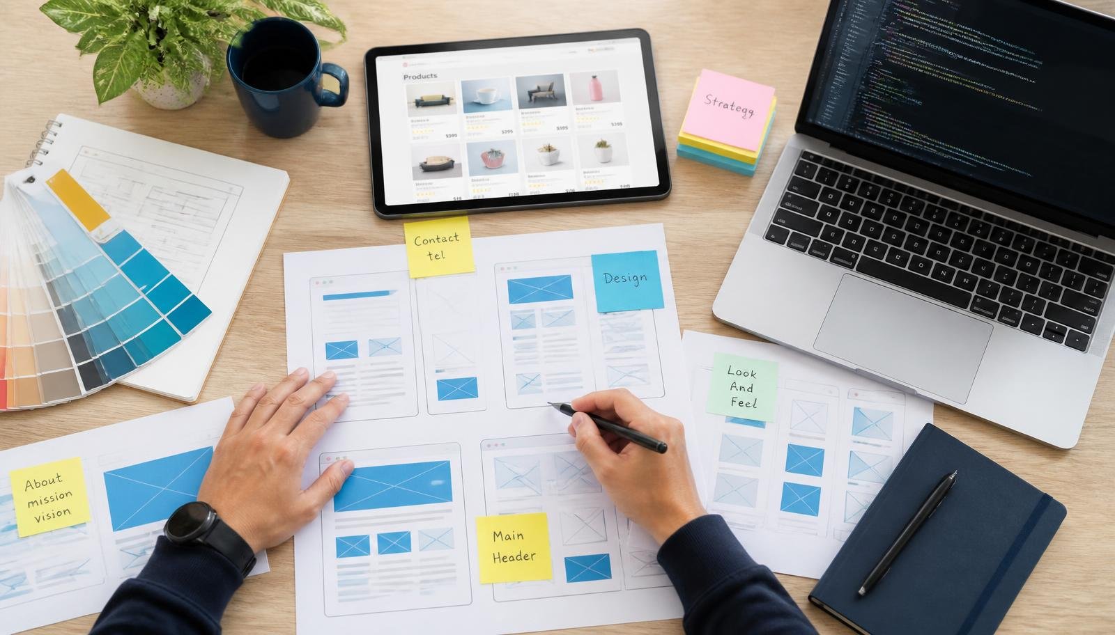 website design scope and pricing planning for an India business website